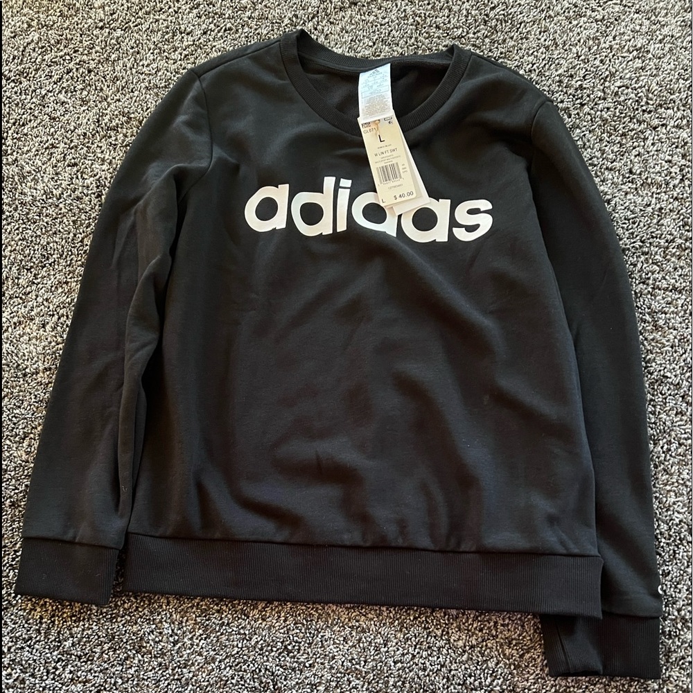Black long sleeve sweater